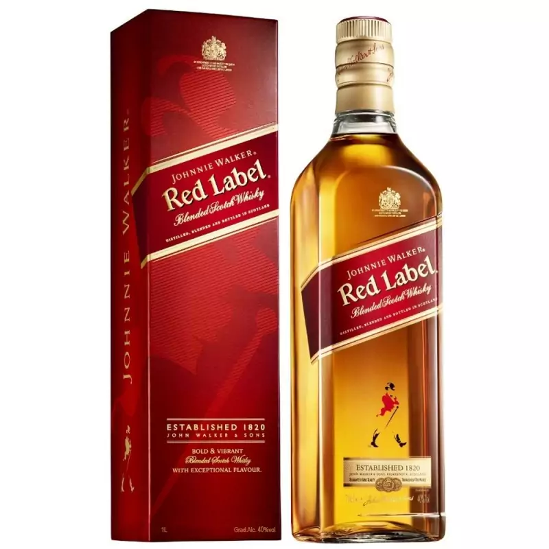Whisky Johnnie Walker Red Label Garrafa 1L
