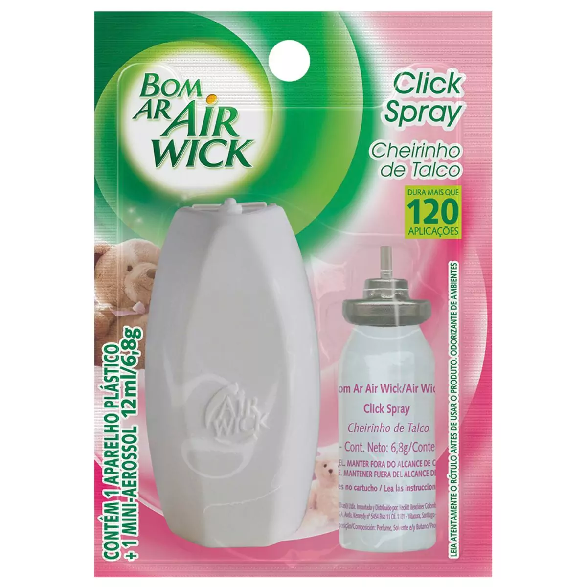 DESODORIZADOR BOM AR 12 ML AP TALCO