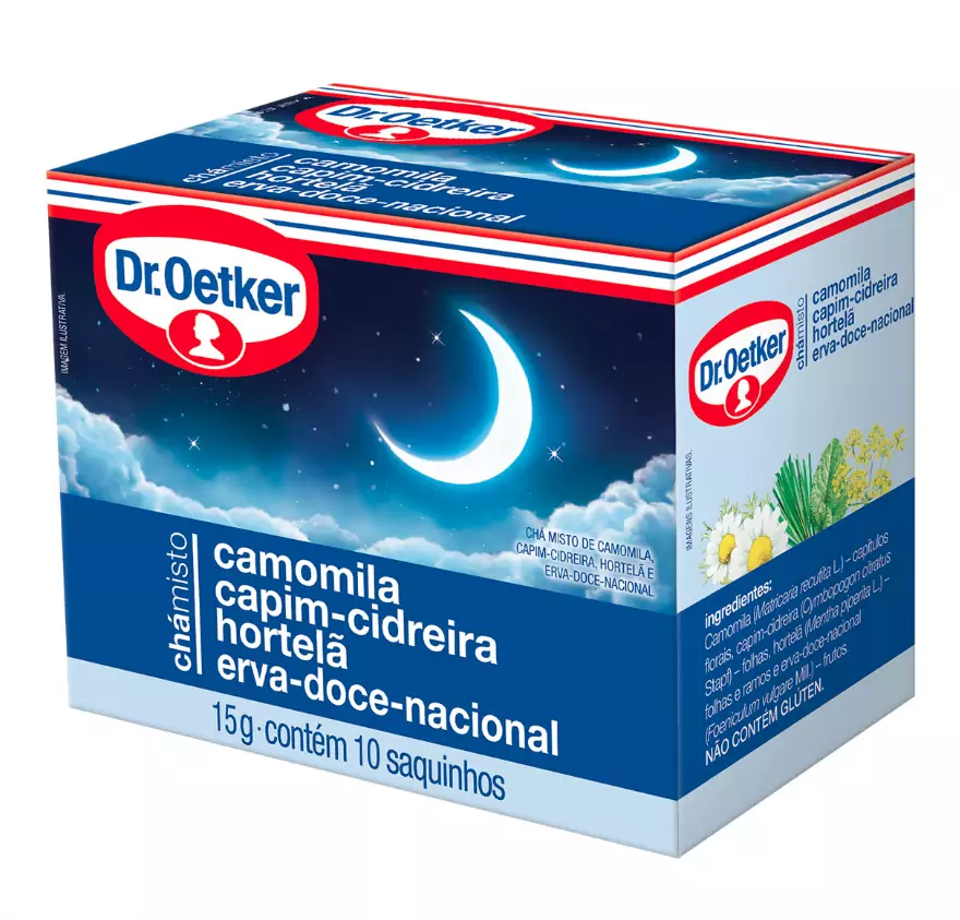 CHA MISTO OETKER 15 G CAMO/CAPIM/HORTE/ERVA
