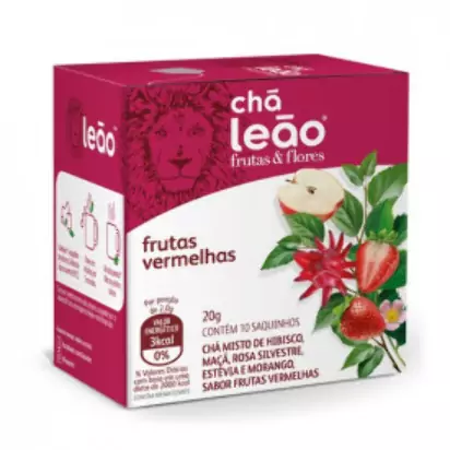 CHA LEAO FRUTAS VERMELHAS 16GR