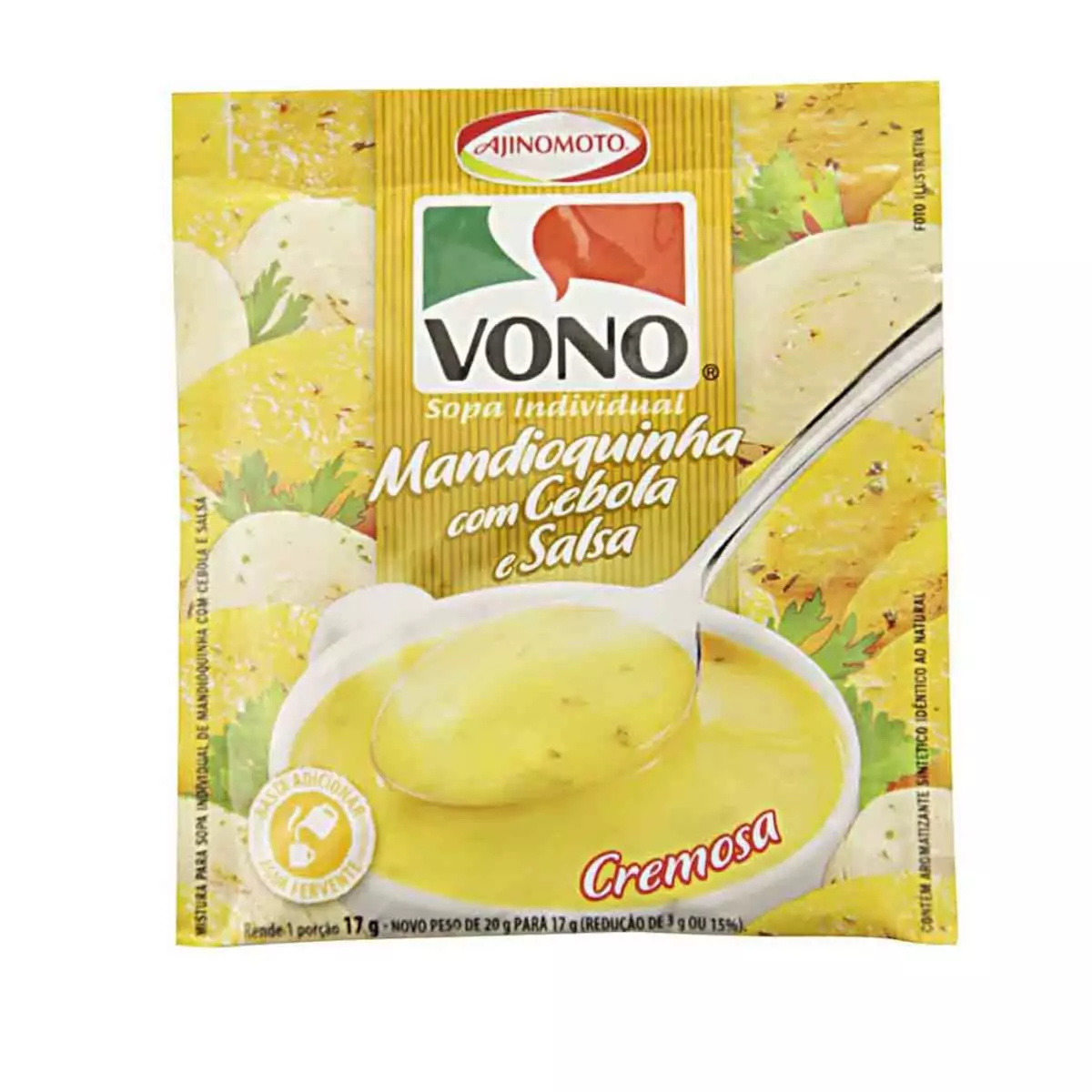 SOPA VONO 17GR MAND. CEBOLA E SALSA