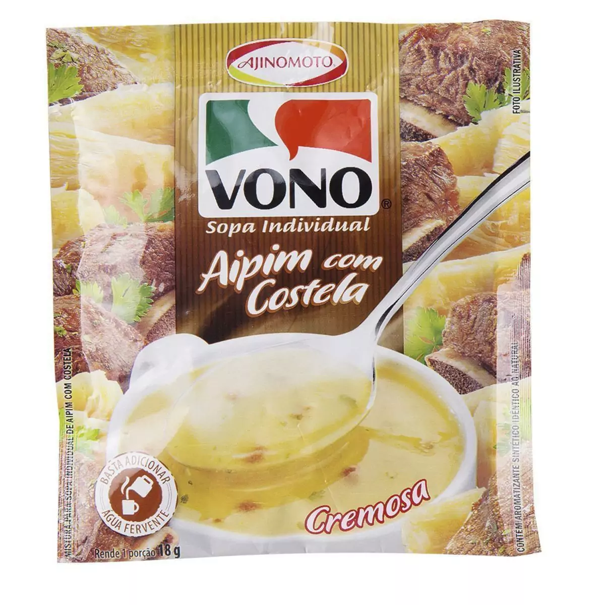 SOPA VONO 18GR AIPIM E COSTELA
