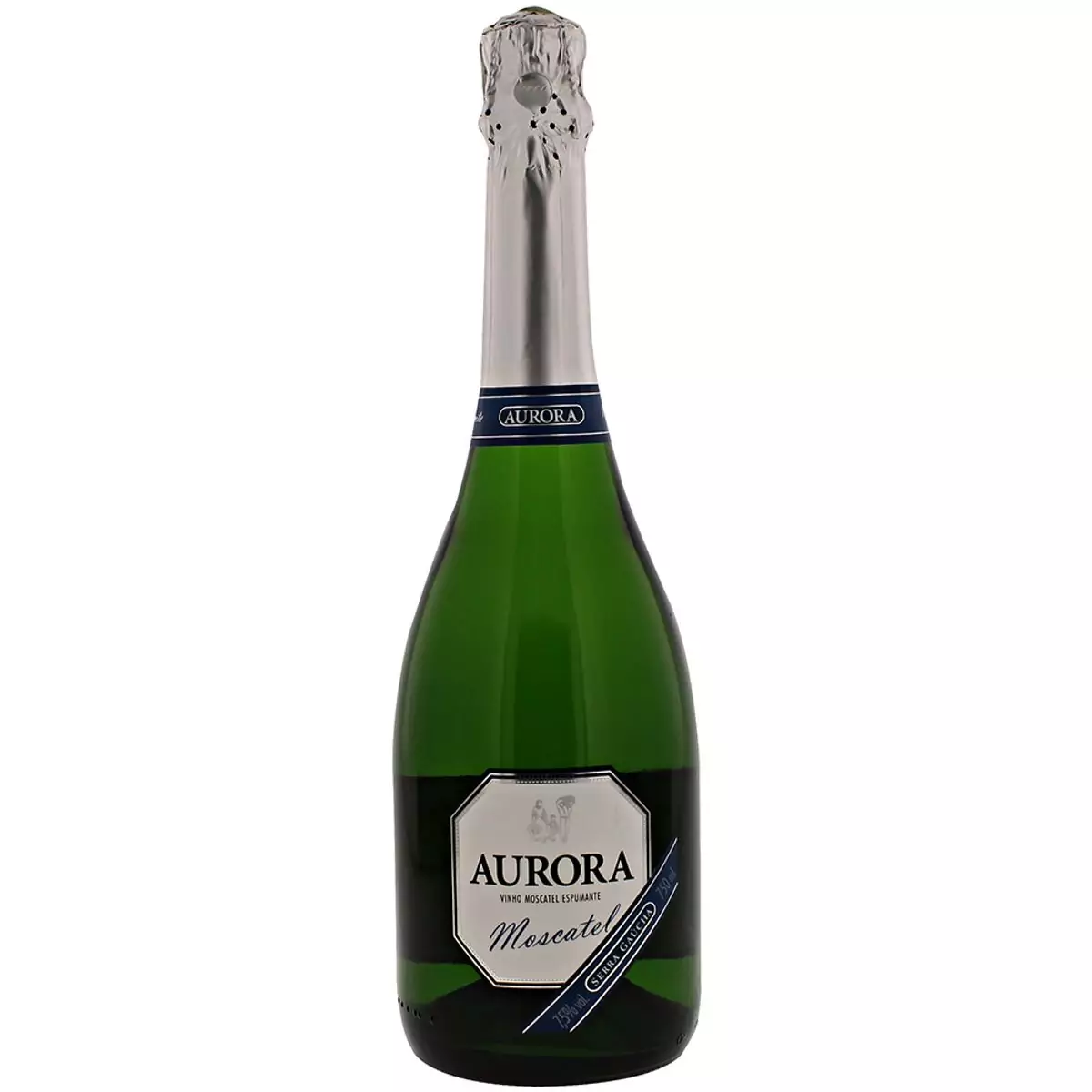 Espumante Brasileiro Branco Aurora Moscatel Serra Gaúcha Garrafa 750ml