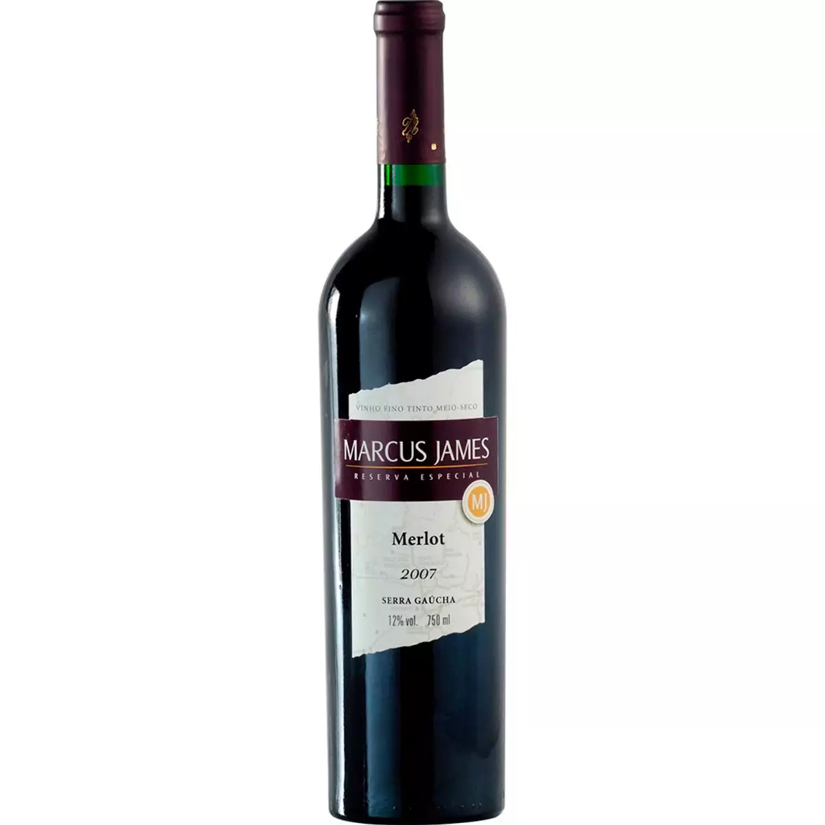 VINHO MARCUS JAMES MERLOT 750ML