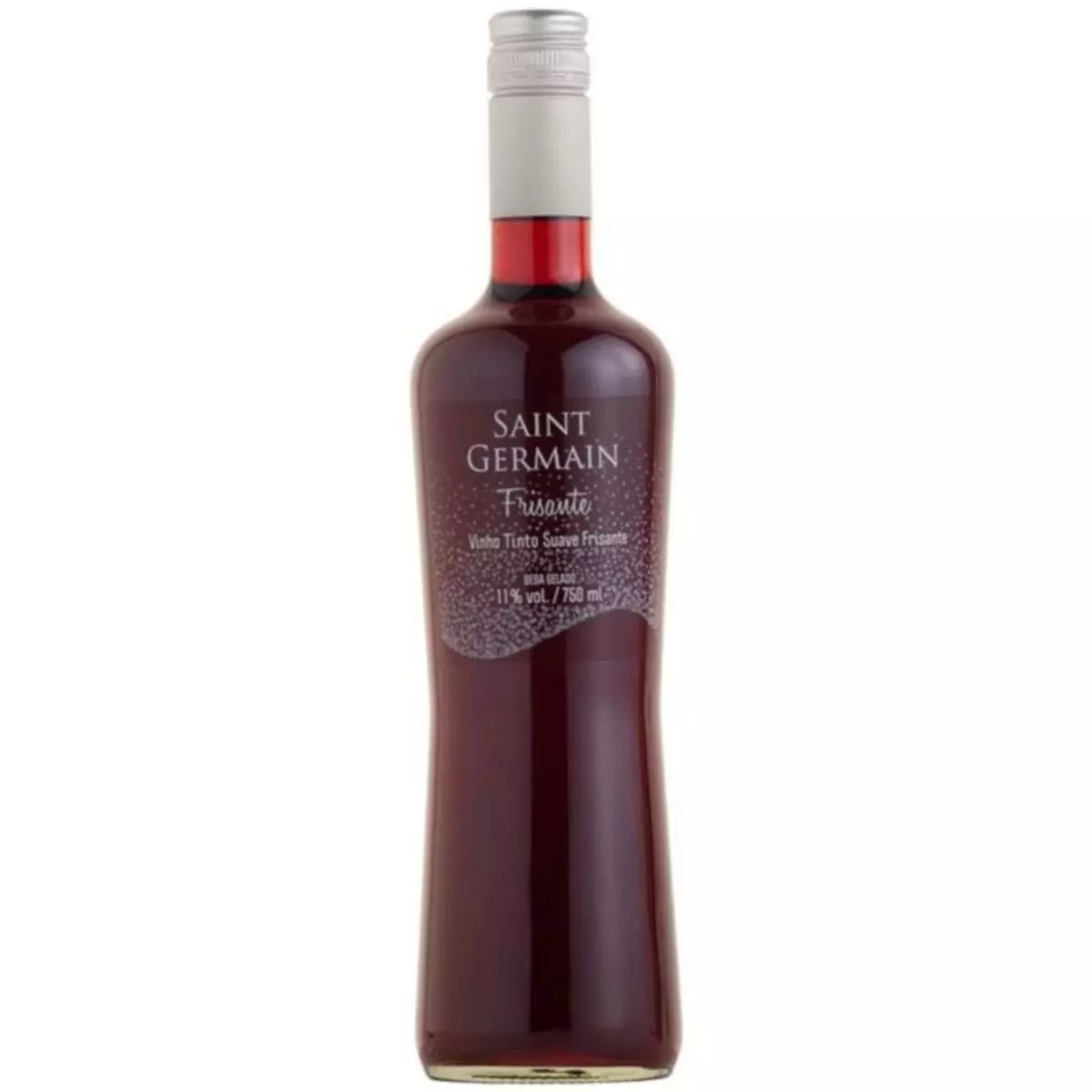 Vinho Frisante Brasileiro Saint Germain Tinto Suave Garrafa 750Ml
