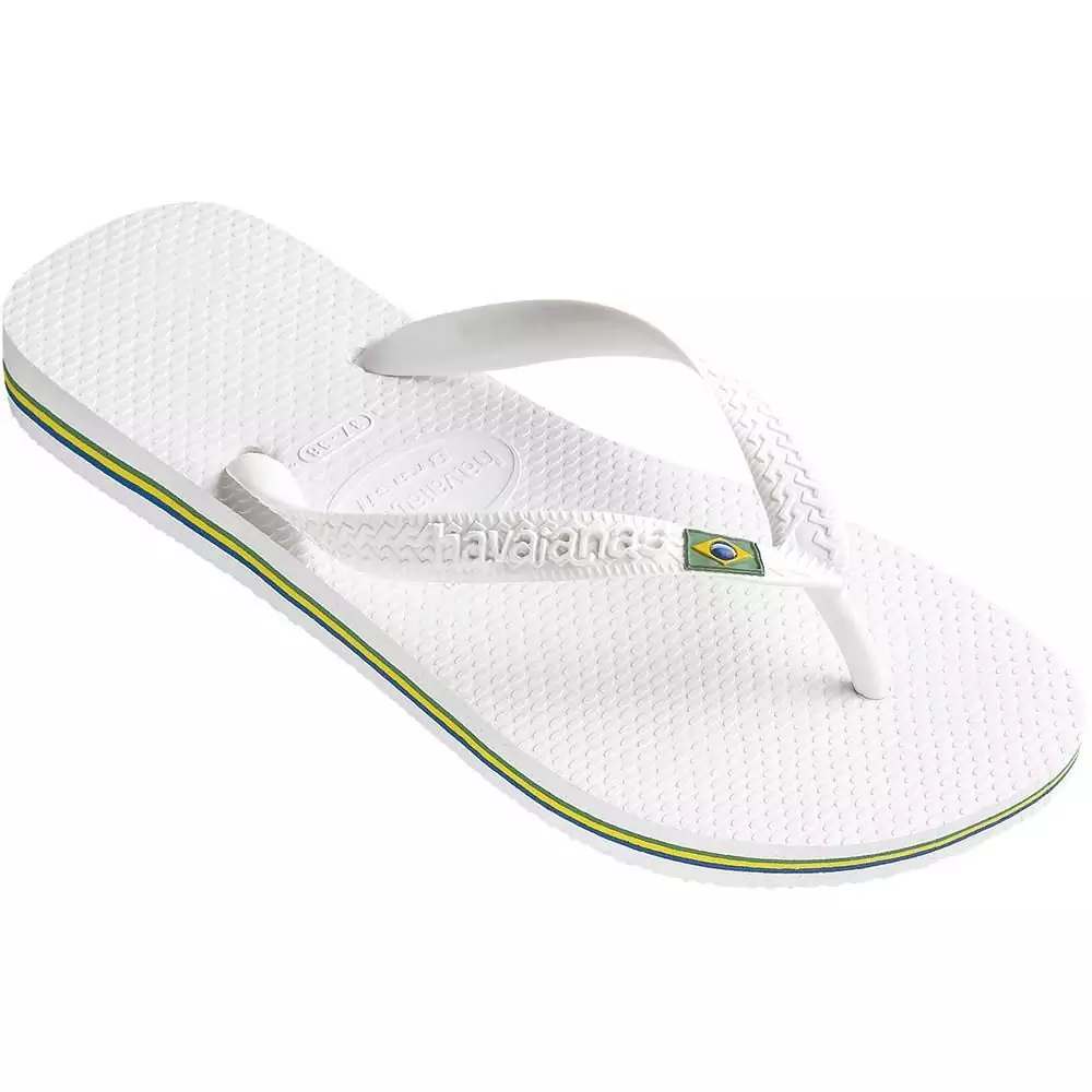 CHINELO HAVAIANA BRASIL 37/38 BRANCO