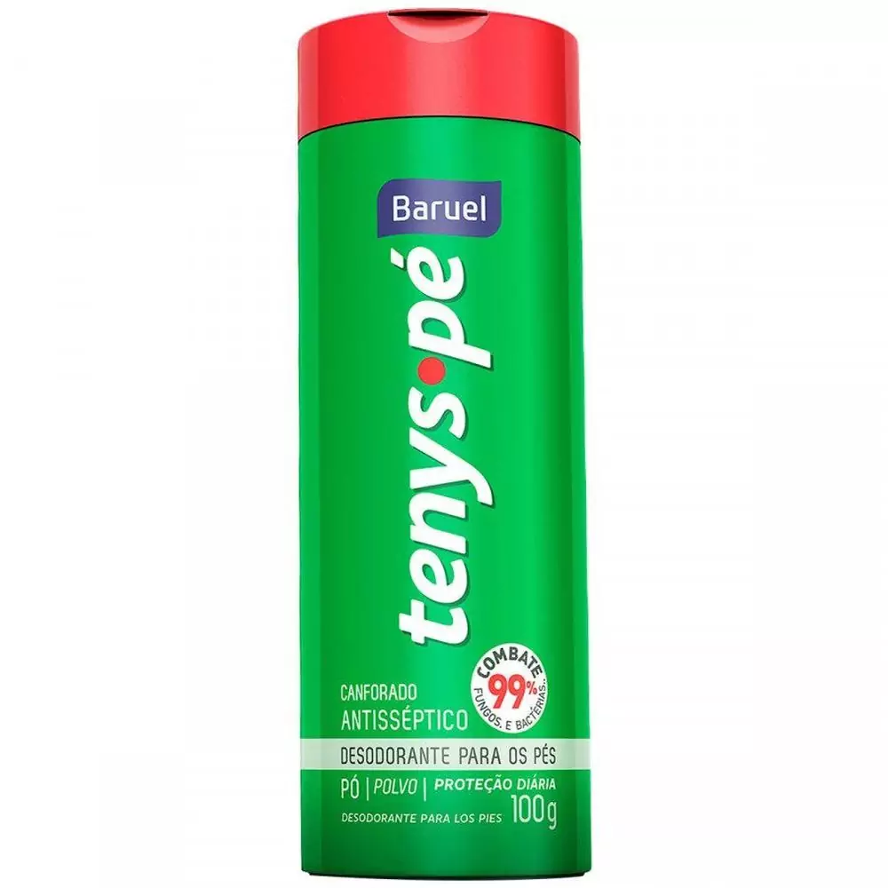 TALCO TENYS PE BARUEL 100GR CANFORADO