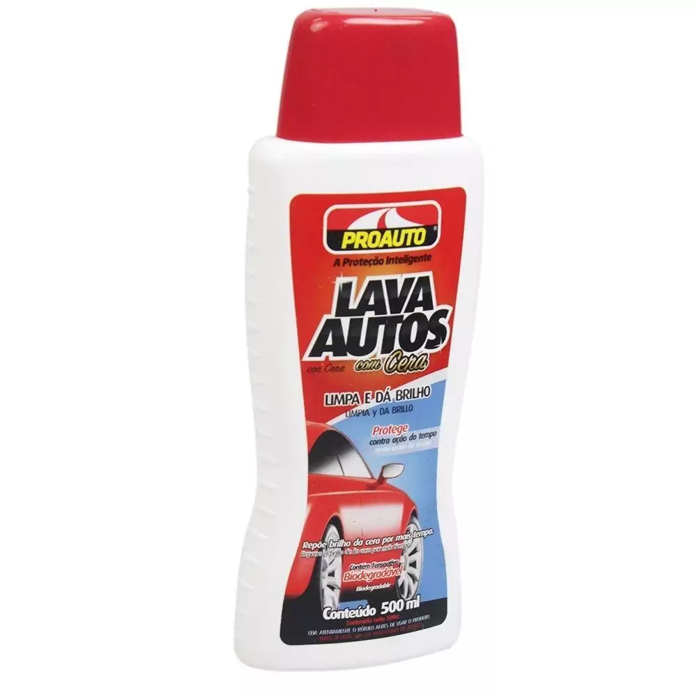 LAVA AUTO PROAUTO 500ML C/CERA