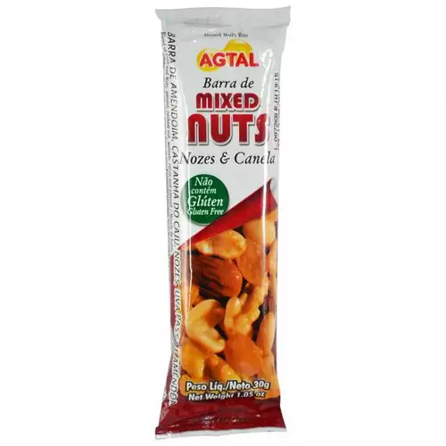 BARRA CEREAL JOY 30GR NOZES E CANELA