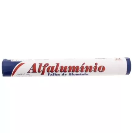 PAPEL ALUMINIO ALFALUMINIO 45CM 4M