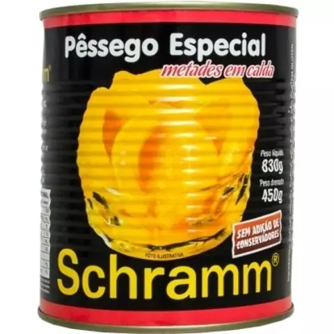 PESSEGO CALDA SCHRAMM 450GR
