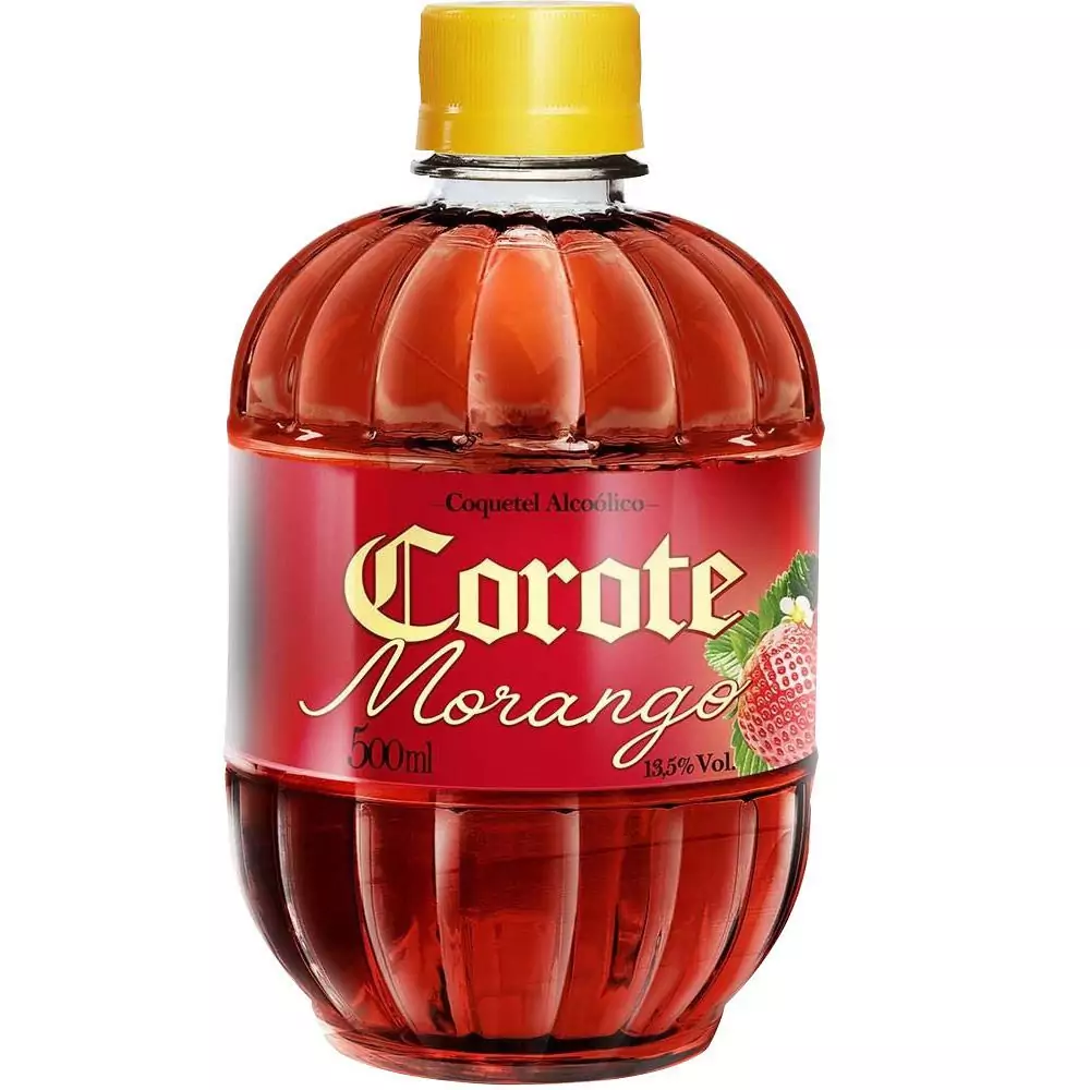 COQUETEL COROTE 500ML MORANGO