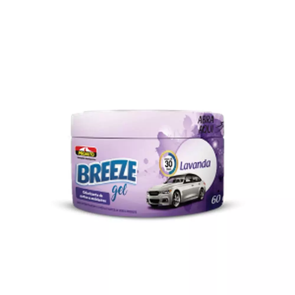 DESODORIZADOR  GEL PROAUTO 60 ML LAVANDA