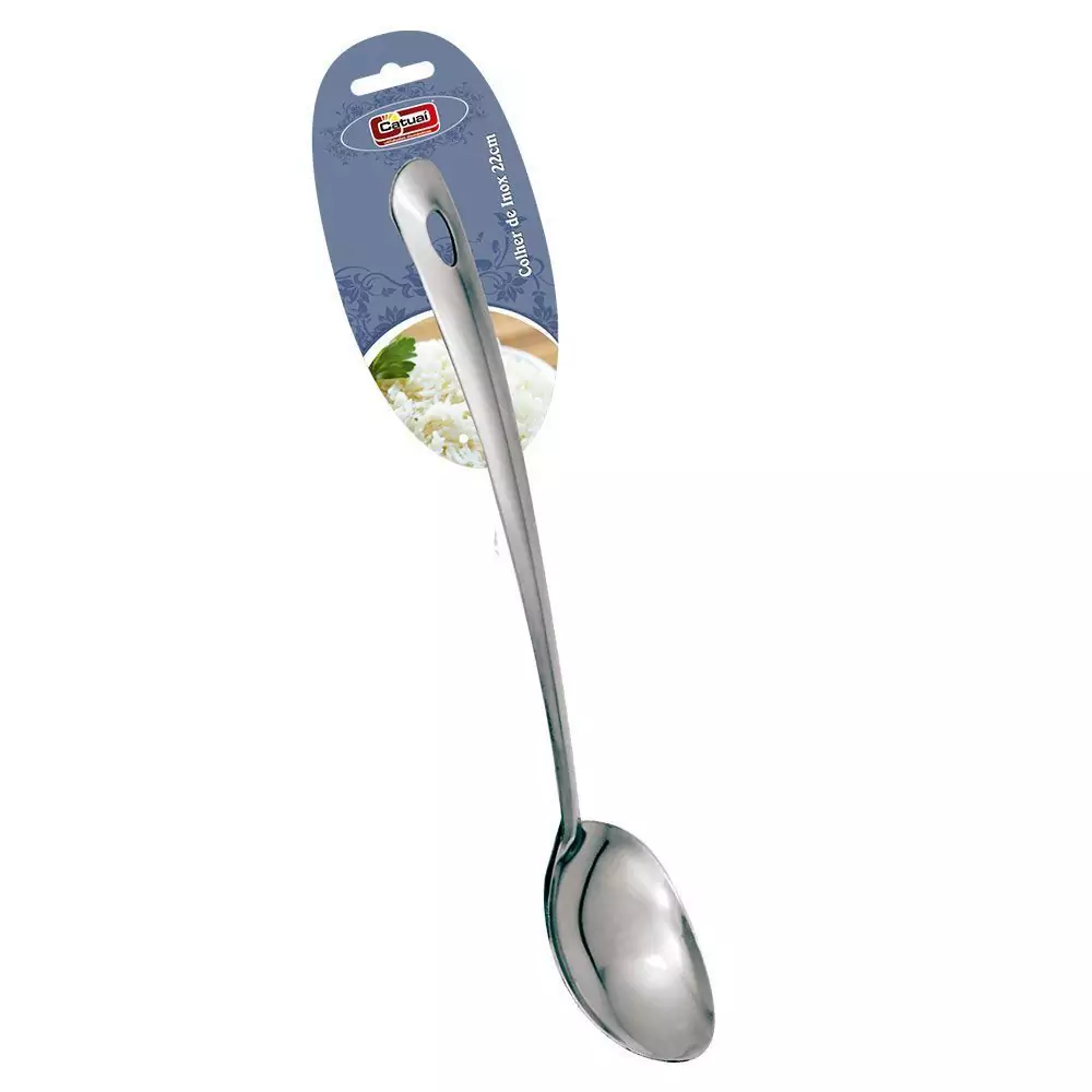 COLHER DE INOX 22CM
