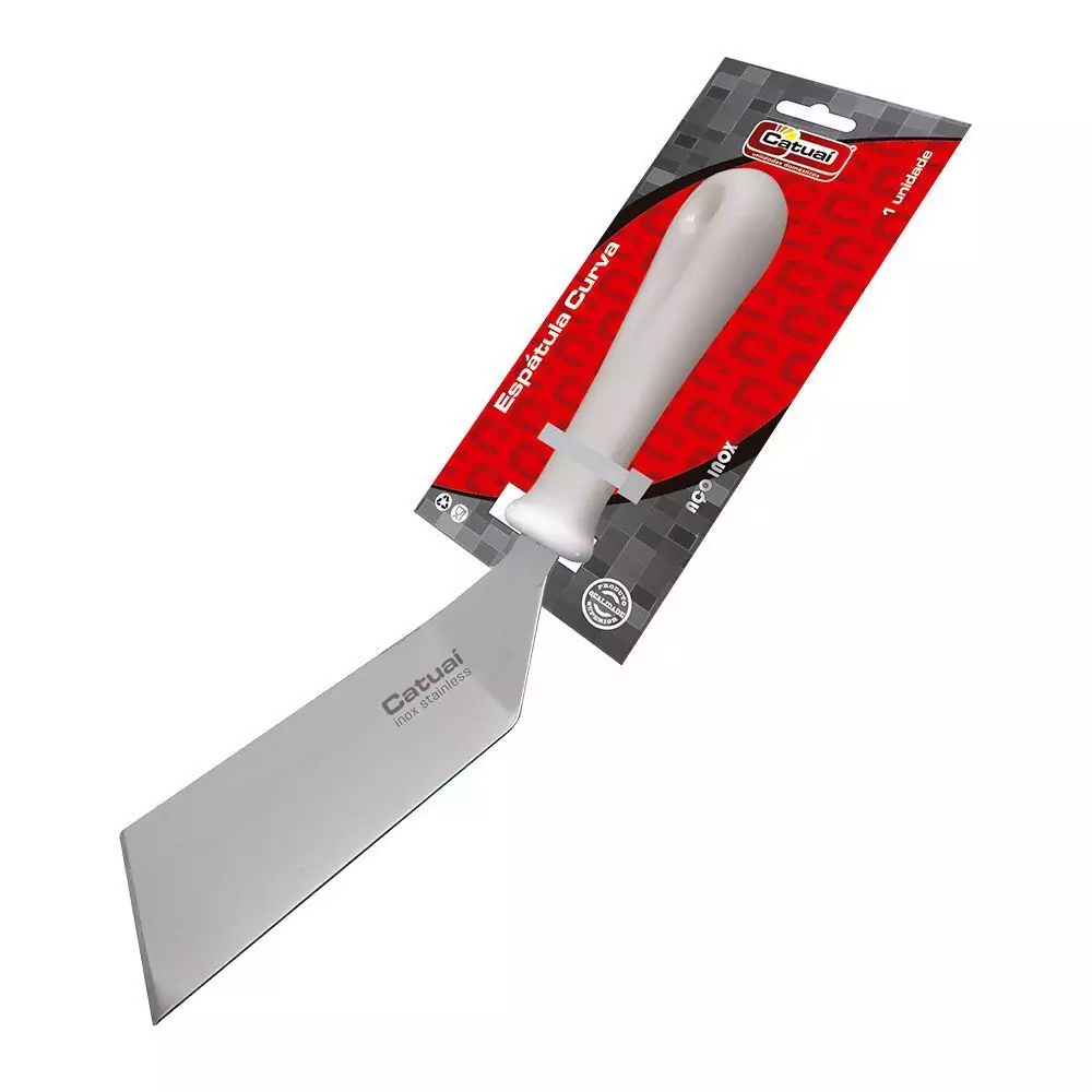ESPATULA INOX RETA PARA COZINHA CATUAI